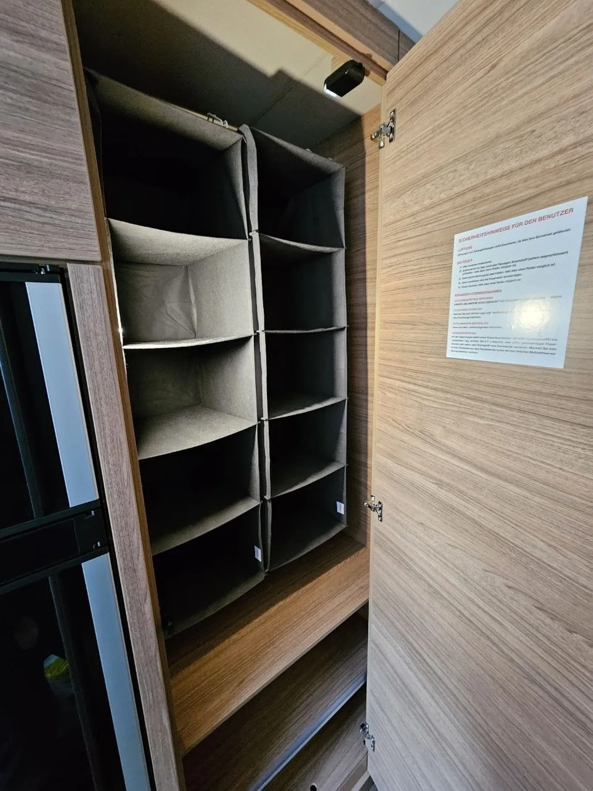 Stauraum im Wohnmobil